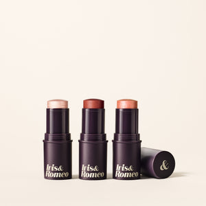 Flushed Lip & Cheek Trio - Light to Medium