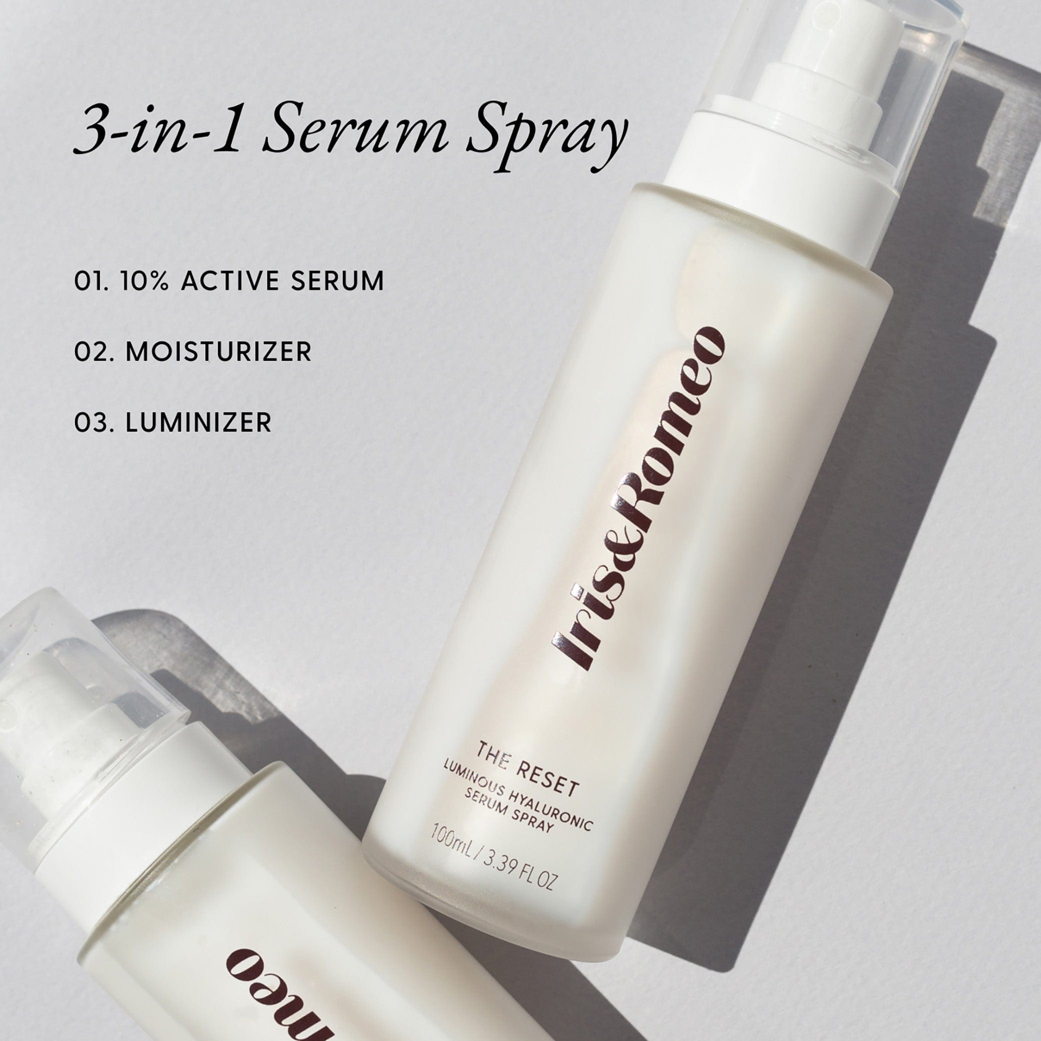 美容液 AE MISTY III Special Edition 125g Mini The Reset 3-in-1 Face Mist Luminous Hyaluronic Acid
