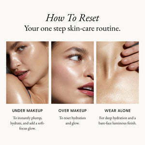 Mini The Reset 3-in-1 Face Mist Luminous Hyaluronic Acid & Niacinamide Serum Spray