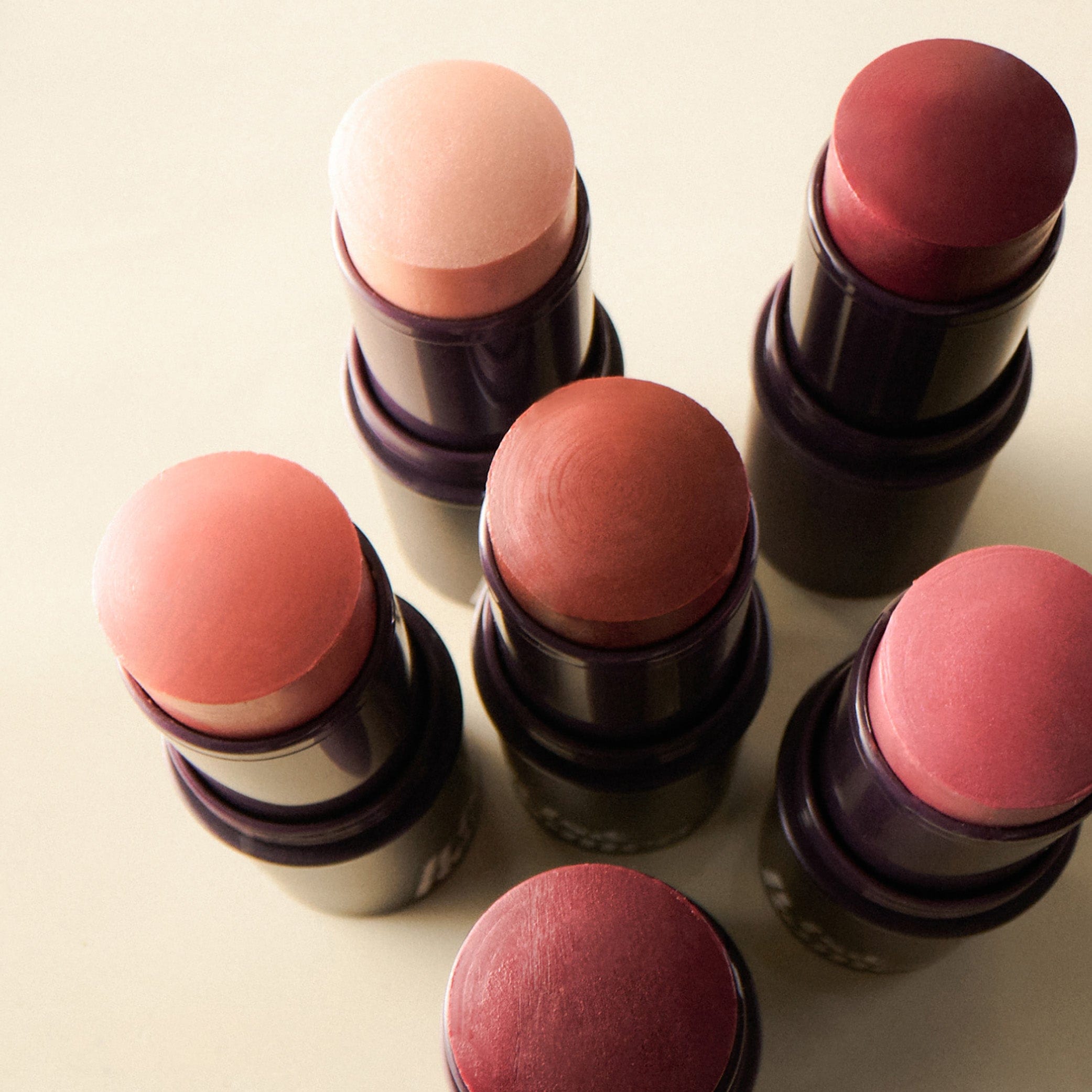 Iris&Romeo Ceramide Multi-balm Lip+Cheek Cream Blush Stick Warm Flush 0.2 oz / 5.8 ml