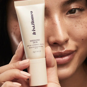 Weekend Skin SPF50 Tinted Sunscreen with Vitamin C | Iris&Romeo